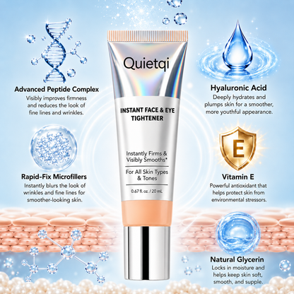 Quietqi™ Instant Face Temporary Tightener – Instant visible results in 60 seconds