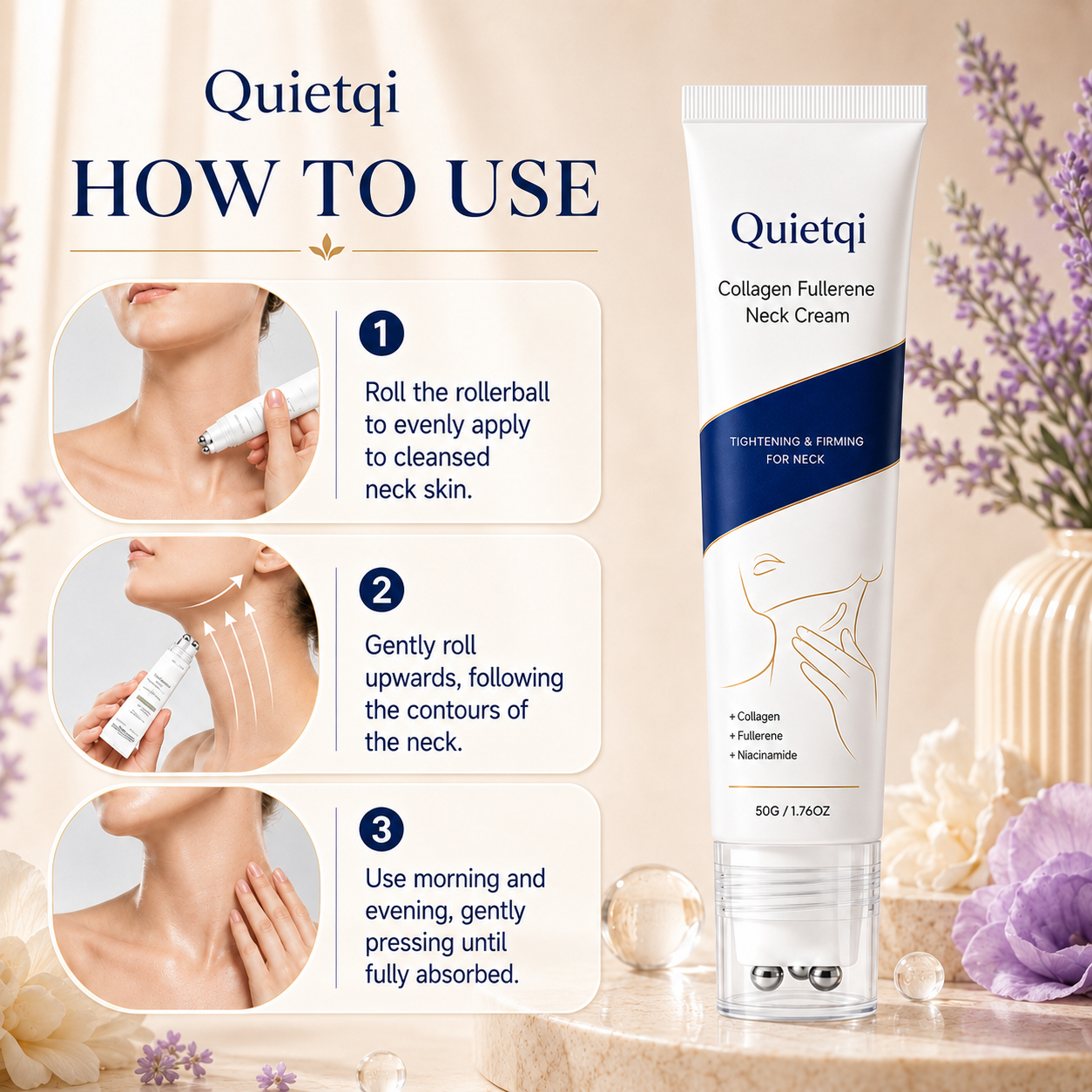 Quietqi™ Anti-Wrinkle Neck Cream 🌿